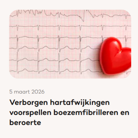 Verborgen hartafwijkingen voorspellen boezemfibrilleren